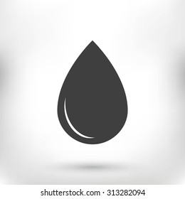 black drop icon