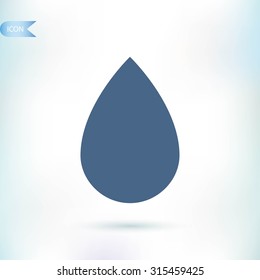 black drop icon