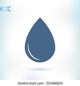 black drop icon