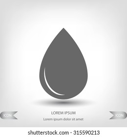 black drop icon