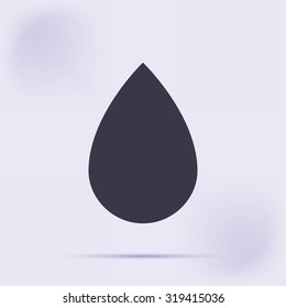 black drop icon