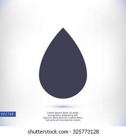 black drop icon