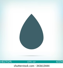 black drop icon