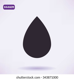 black drop icon
