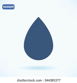black drop icon