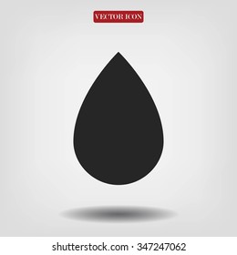 black drop icon