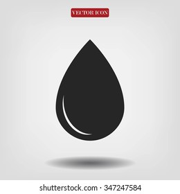 black drop icon