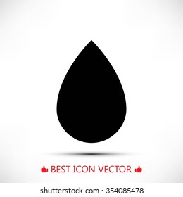 black drop icon