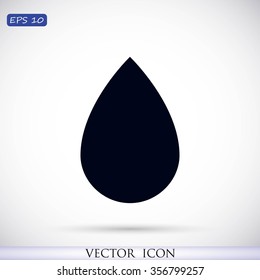 black drop icon