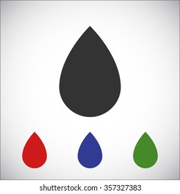 black drop icon