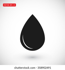 black drop icon