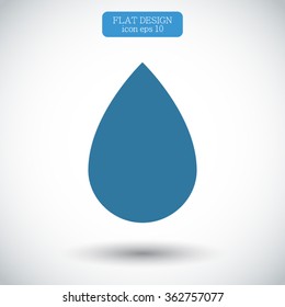 black drop icon