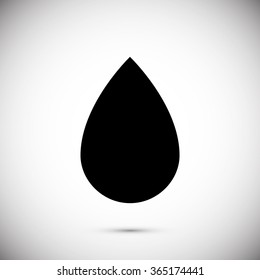 black drop icon