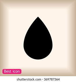 black drop icon