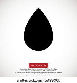 black drop icon