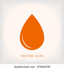 black drop icon
