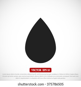 black drop icon