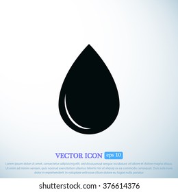black drop icon