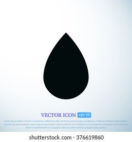 black drop icon