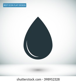 black drop icon