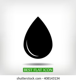 black drop icon