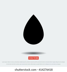 black drop icon
