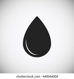 black drop icon