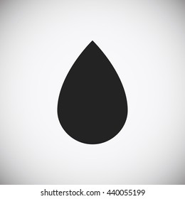 black drop icon