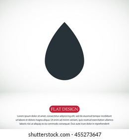 black drop icon
