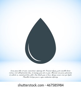 black drop icon
