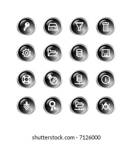black drop server icons