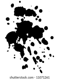 Black drops. See more muddy and grunge images in my portfolio.