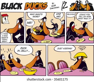 Black Ducks Comic Strip episode 15