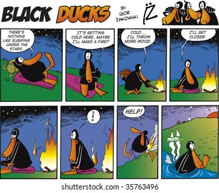 Black Ducks Comic Strip episode 17