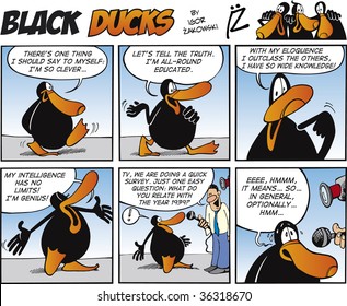 Black Ducks Comic Strip episode 18
