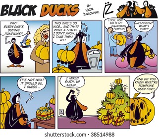 Black Ducks Comic Strip episode 28