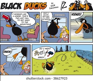 Black Ducks Comic Strip episode 30