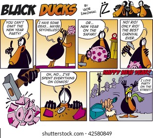 Black Ducks Comic Strip episode 34