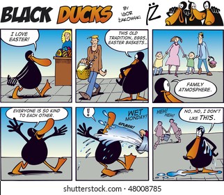 Black Ducks Comic Strip episode 41