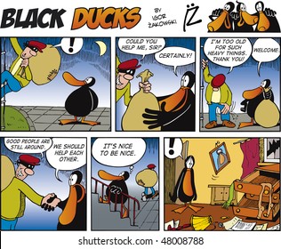 Episodio de Black Ducks Comic Strip 42