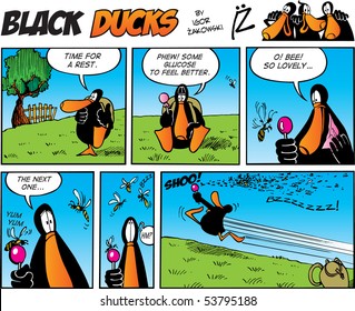 Black Ducks Comic Strip episode 45