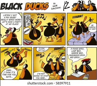 Black Ducks Comic Strip episode 47