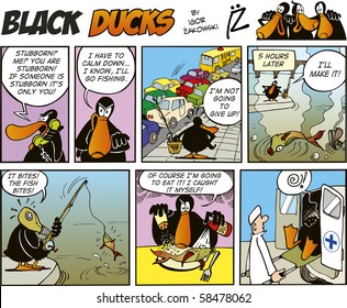 Black Ducks Comic Strip episode 48