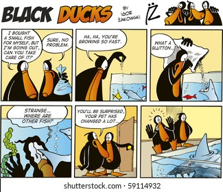 Black Ducks Comic Strip episode 49