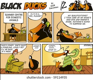 Black Ducks Comic Strip episode 51