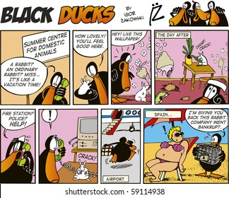 Black Ducks Comic Strip episode 52