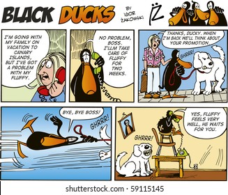 Black Ducks Comic Strip episode 50
