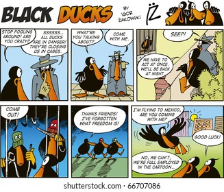 Black Ducks Comic Strip episode 60
