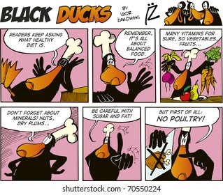 Black Ducks Comic Strip episode 66