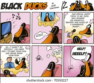 Black Ducks Comic Strip episode 64